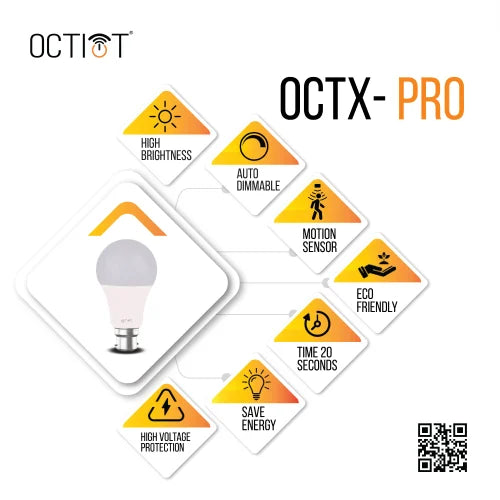 Motion Sensor Bulb 15W