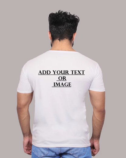 T-Shirt Gents (Customized) Half Sleeve - Both Front & Back Design